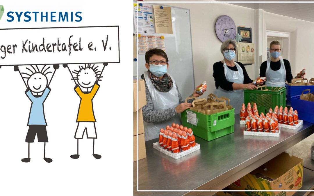 SYSTHEMIS AG spendet an die Würzburger Kindertafel