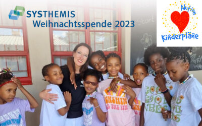 SYSTHEMIS spendet für „Aktion Kinderpläne“