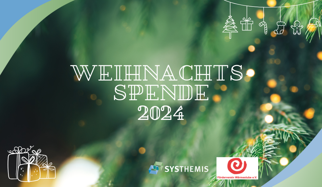 SYSTHEMIS und SYSTHEMIS Consulting spenden für Wärmestube